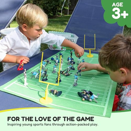image for K Kaskey Kids Kaskey Kids Football Guys, Green vs. Black, 30 Pieces in