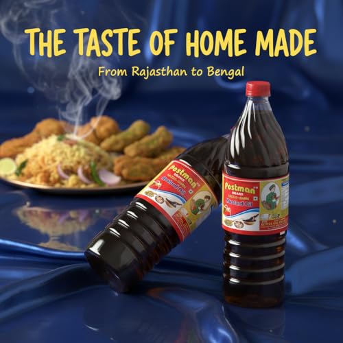 Image of Postman Wood Pressed Mustard Oil 15L+1L Extra | Combo Pack of 16L Kaachi. Ghani Sarso Tel