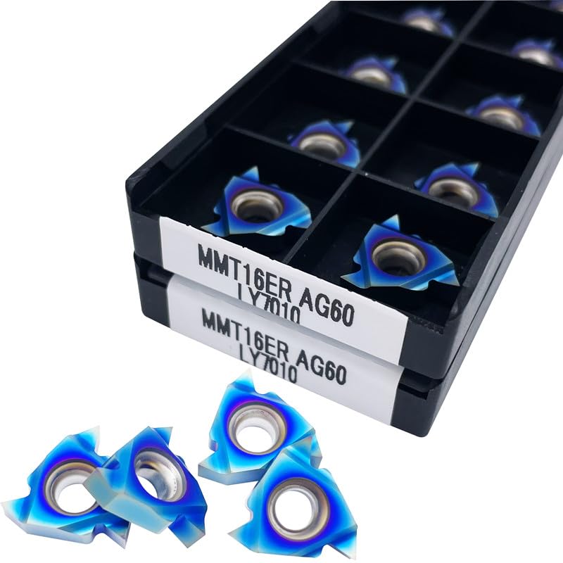 10 piezas Insertos de Corte para Torno MMT11ER MMT16IR miniatura 5