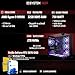 SYSTEMTREFF Gaming Komplett PC Set AMD Ryzen 9 9900X 12x5.6GHz | Nvidia RTX 5070 12GB | 2TB M.2 NVMe | 32GB DDR5 RAM | Windows 11 | 27 TFT Monitor | Desktop Paket Computer für Gamer, Gaming
