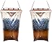 Produktbild Fly Trap Catcher Hanging mit rotem Verschluss Einweg-Fliegenfalle im Freien zieht Eier Fliegen und Insekten Fliegenkäfig und Fliegenbeutel Outdoor,Non-Toxic (2)