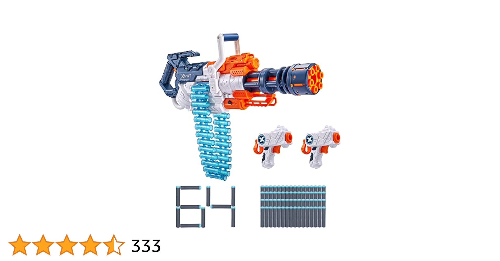 XShot エクセル クラッシャー 35 Amazon.com: XSHOT Excel Crusher (35-Dart Clip + 48 Darts) by