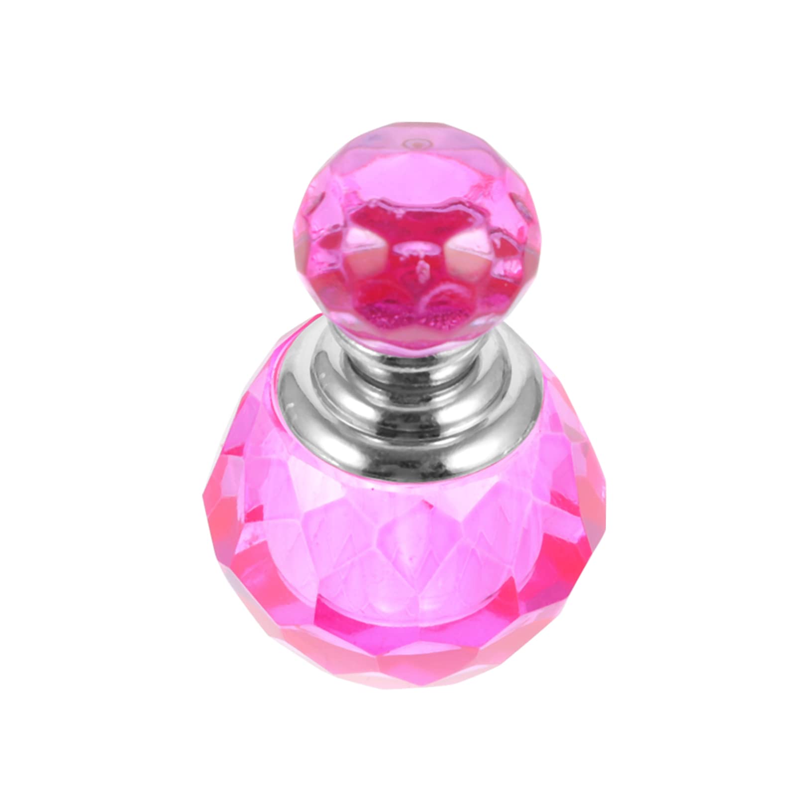 Yardenfun 1pc Delicate Artificial Crystal Perfume Bottle for Decor Stylish Storage for Fragrance and Diffuser Use for