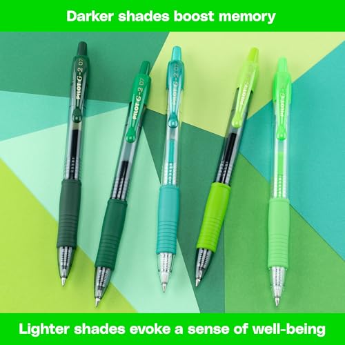 Bolígrafos Gel Roller Premium Pilot G2 Boost 8-Pack miniatura 3