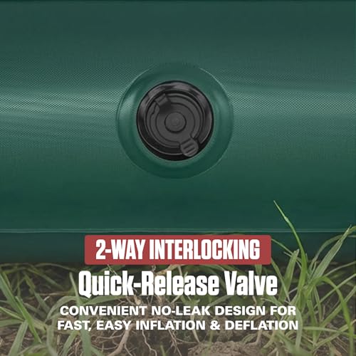 Image of Coleman 10 inch Quickbed 4-N-1 Air Mattress | Converts Between Twin and King Size | for Indoor and Outdoor Use