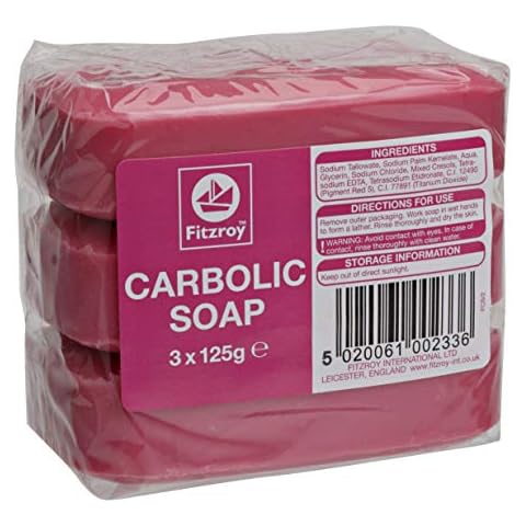 Fitzroy Carbolic Soap (3 X 125g) Cover