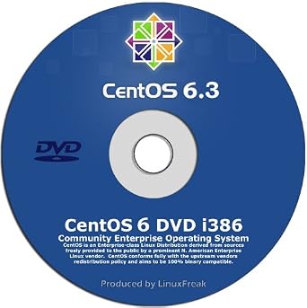 CentOS 6.3 Enterprise Linux on DVD [32-bit Edition] - Enterprise Grade Operating System