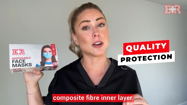 Amazon.com: Ever Ready First Aid 3-ply Disposable Face Masks, Ear