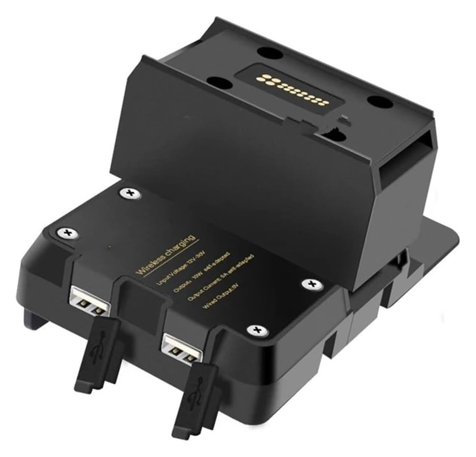 para B&MW R1200RT R1250RT 2014-2020 Soporte De Navegación GPS para Teléfono Móvil USB para Motocicleta Soporte Carga Inalámbrica Soporte Soporte De Navegación(Wireless and USB)