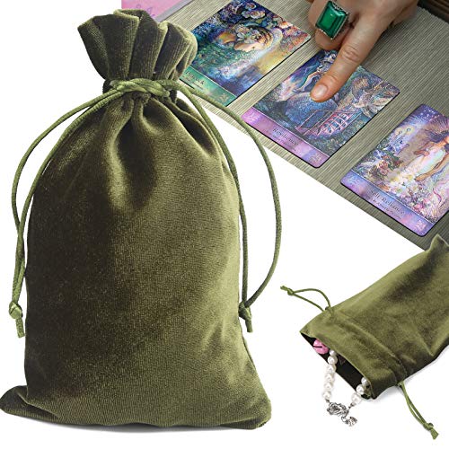Borsa per tarocchi in velluto - Borsa per carte di...