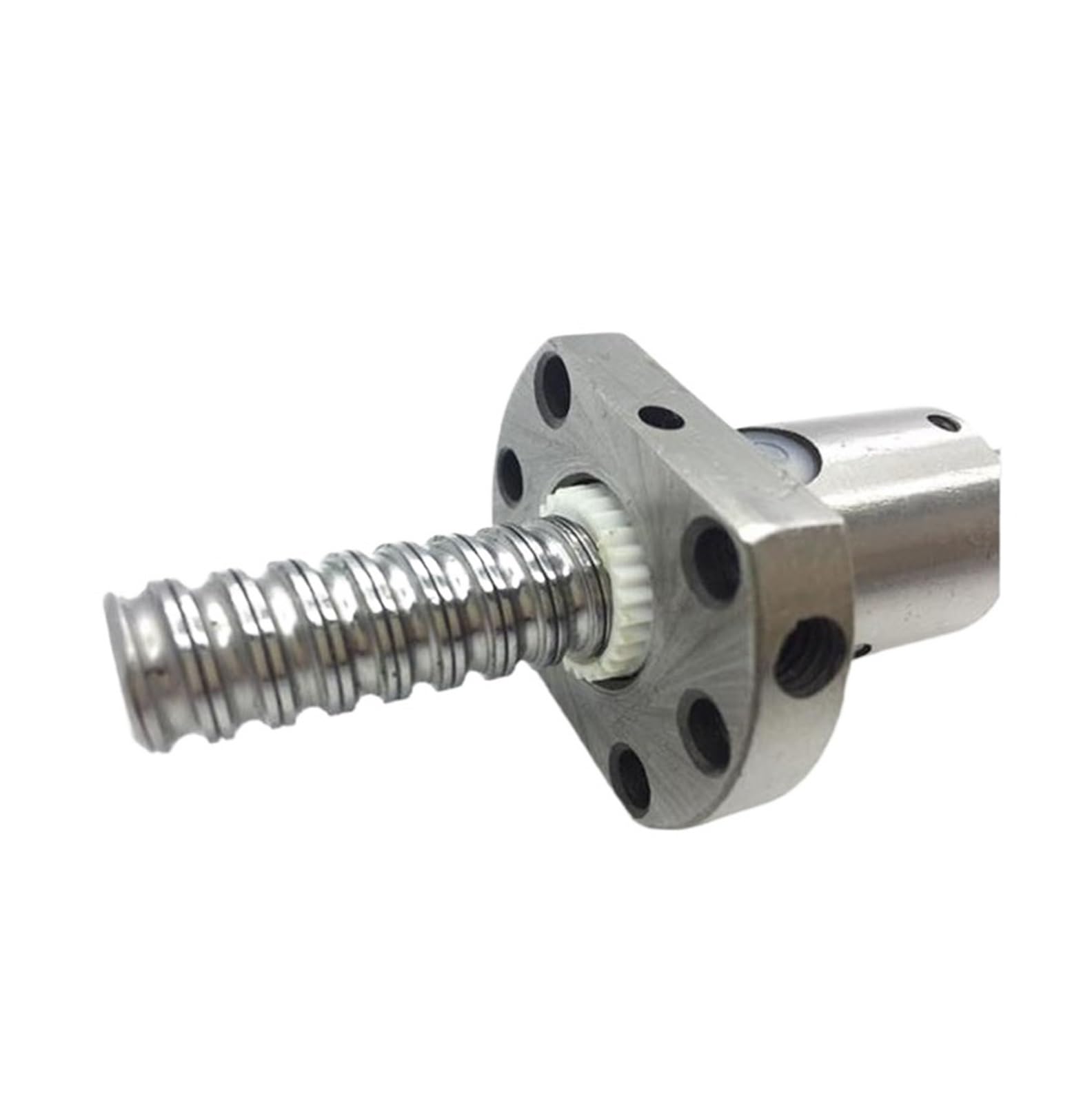 Husillo de Bolas CNC de Movimiento Lineal SFU1204 150 200 250 300 350 400 450 500 Tornillo de Bola de Rodillo en frío de 550 mm con Tuerca de Bola Simple 1204 (Size : 500mm)