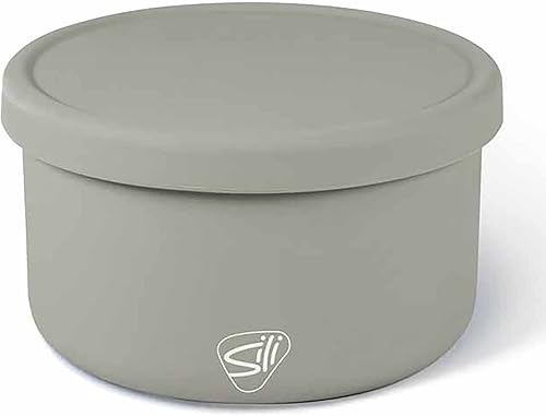 Miniatura 8 de Silipint Cuencos de silicona con tapa de 20 oz paquete de 2 Moonstone - irrompible, flexible, microondas, lavavajillas, antideslizante