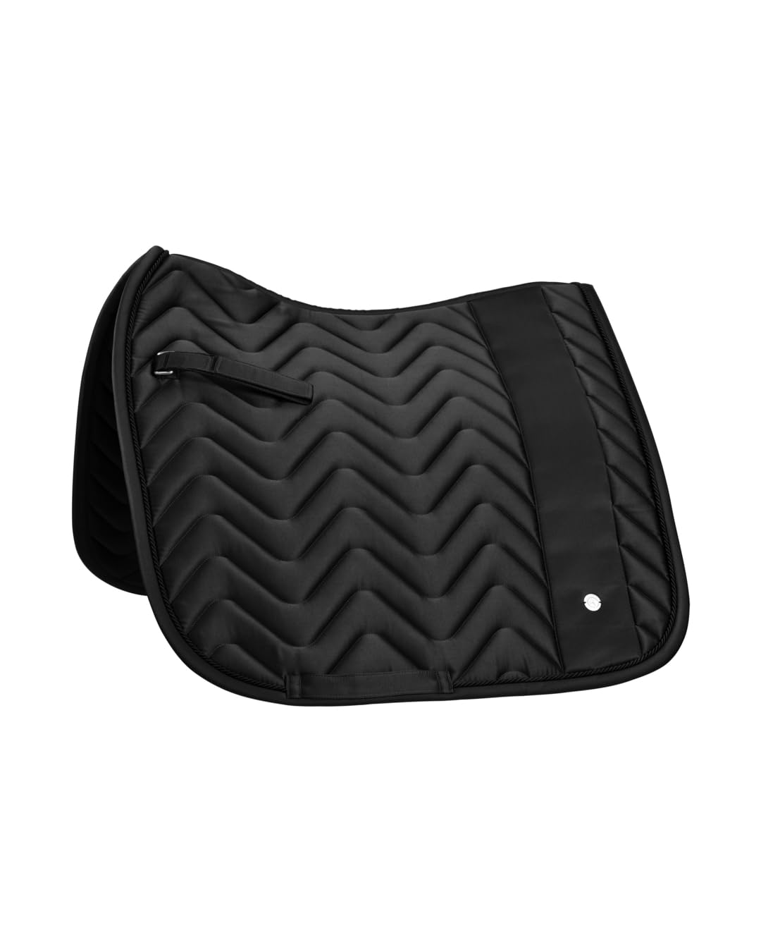 Equiva Dressurschabracke Alteris, atmungsaktive Schabracke mit Coolmax-Material, Stoßdämpfung, Polyfill und sicherem Sattelhalt