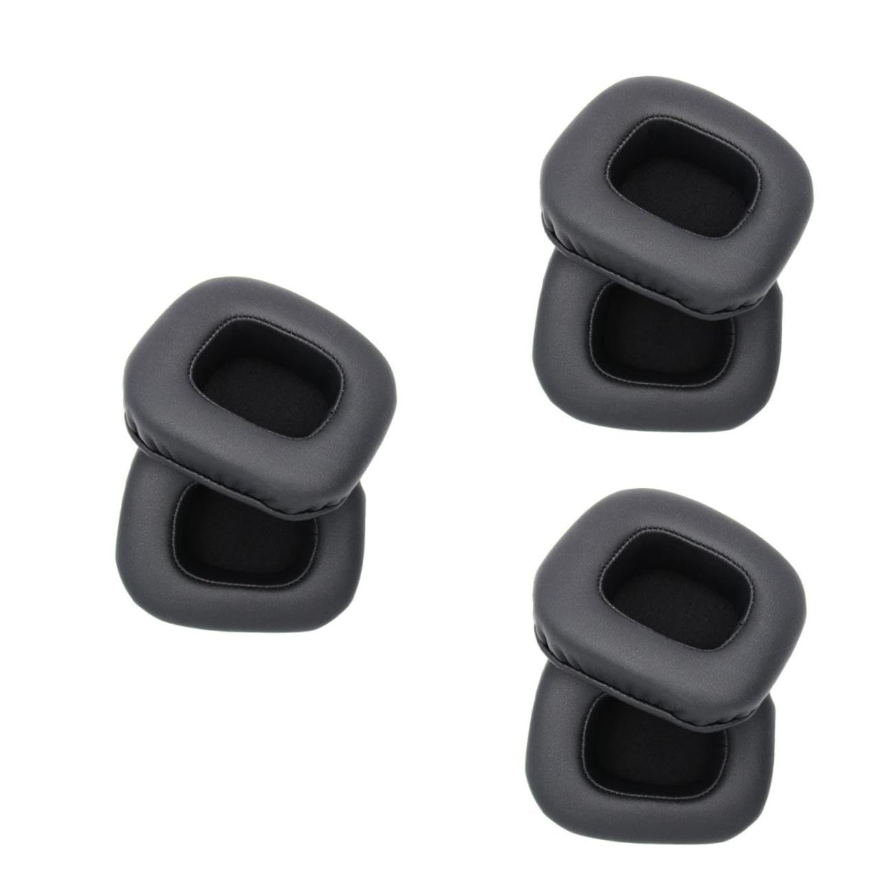 Uonlytech 6piezas Almohadillas De Repuesto para Auriculares Cojines De y Transpirable Compatibles y Duraderas Aislamiento De Sonido