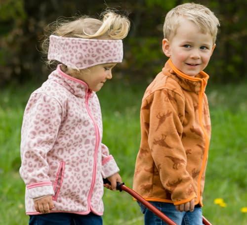 Playshoes Unisex Kinder Fleece-Stirnband Winter-Stirnband, Leo, one size