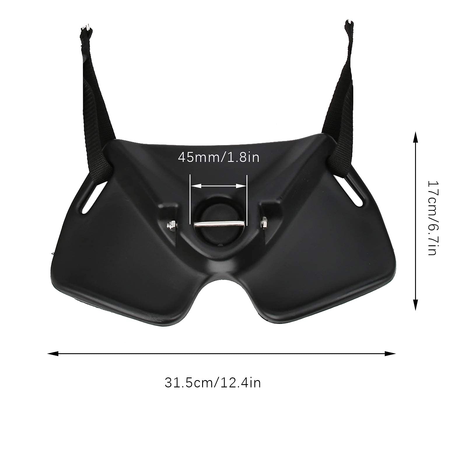 Alomejor Cinturón de Soporte Lumbar Ajustable para Pesca y Actividades al Aire - Accesorio Ergonómico con Refuerzo en la Espalda Baja, Ideal para Pescadores y Deportistas