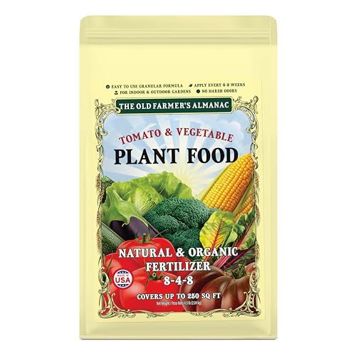 The Old Farmer’s Almanac Organic Tomato & Vegetable 8-4-8