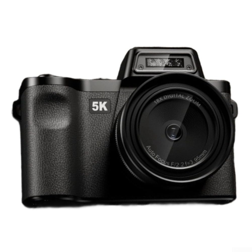 Cámara digital 5K HD 80MP WiFi 18x para zoom Flip Screen 5K HD