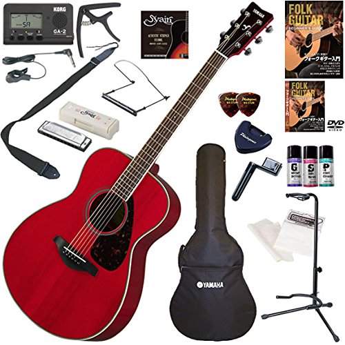 Amazon | YAMAHA アコースティックギター初心者入門 ハーモニカも入っ 