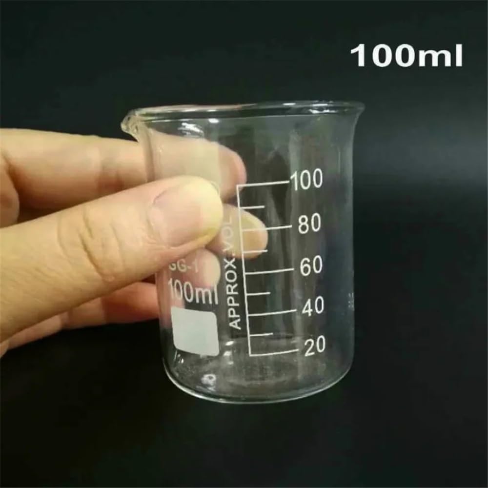 Laborausstattung und -bedarf 5-3000ml Transparent Messbecher Hohe Glas Labor Becher Mit Skala Backen Mess Werkzeuge Tassen