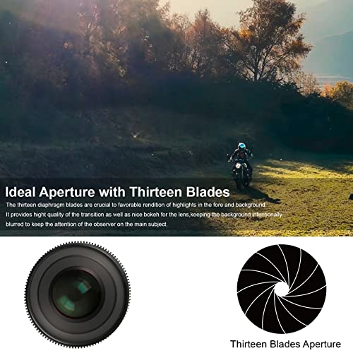 Lente de Cine MEKE 100mm T2.1 para Cámaras EF - Fernando Cortés