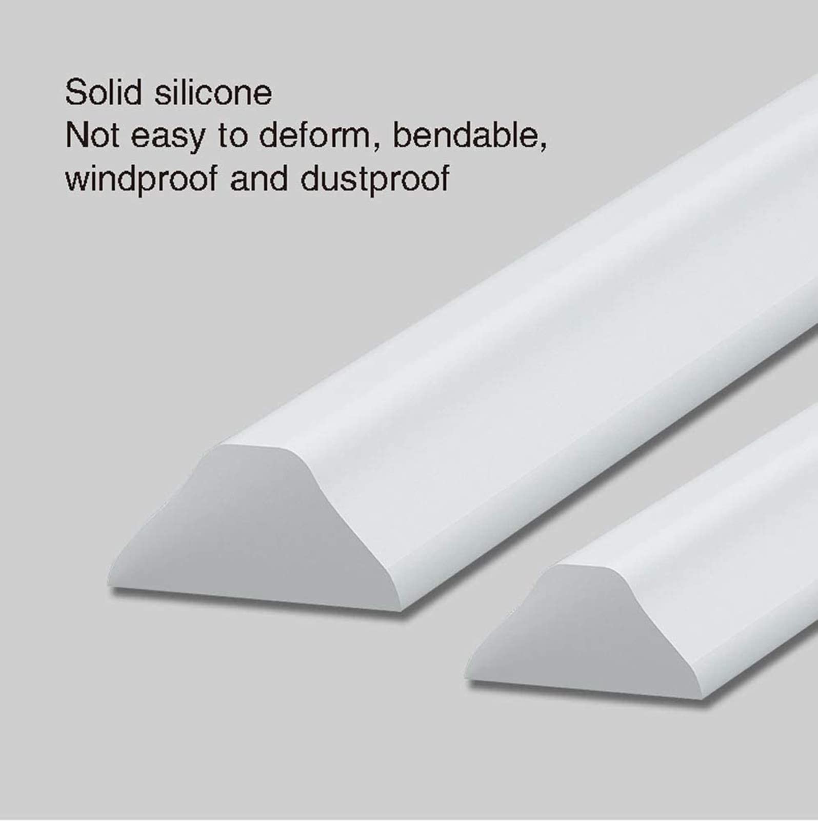 Striscia di Tenuta per Piatto Doccia, Striscia di ritenzione idrica in Silicone Multicolore 50-350 cm(White,150cm/59in)