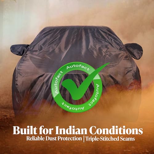 Image of Autofact Premium Car Cover for XEV 9e 2026 | All Weather Water-Resistant Full Body Car Cover | Light-Weight Triple-Stitched Outdoor Shield with UV Protection, Dustproof & Heat-Resistant
