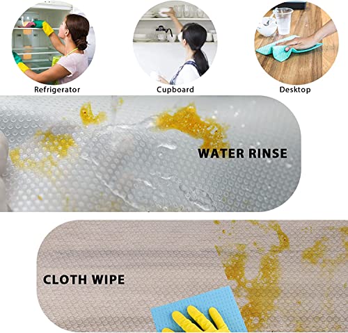 AKINLY Washable Fridge Liners 9 Pack