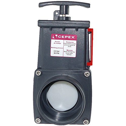 Cepex PVC Zugschieber 63 mm