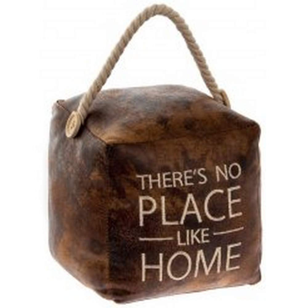 Lesser & Pavey Grey Faux Leather No Plc Lke Hm Doorstop