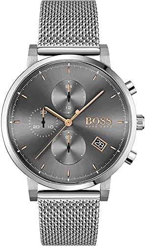 BOSS Men’s Analogue Quartz Watch with Stainless Steel Strap 1513807