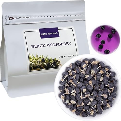 AAAAA Top Grade Qinghai Black Goji/Black Wolfberries 200G/7.05oz