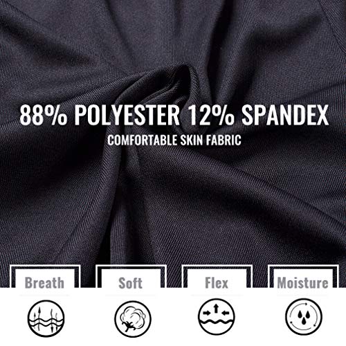 Image of 2 /3 /4 Pcs Boys Girls Base Layer Athletic Compression Leggings and Shirts Thermal Underwear Set Running Pants Tights