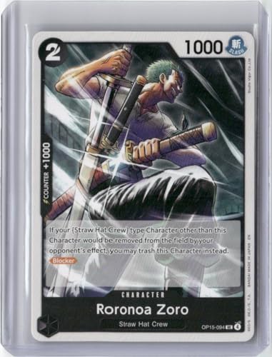 2026 One Piece Adventure on Kami's Island Roronoa Zoro (OP15-094) OP15-094 Uncommon TCG - Tarjeta de juego de cartas coleccionables