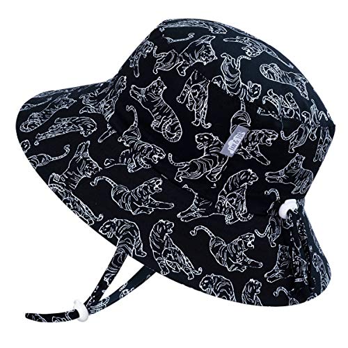 Image of JAN & JUL Grow-with-Me Cotton Bucket Sun-Hat for Baby and Kids