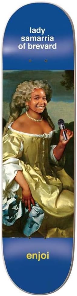 Enjoi Skateboard Deck Samarria Renaissance Impact Light 8.0" x 31.6"