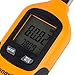 Mengshen Digital Psychrometer - Handheld Temperature and Humidity Meter Gauge with Dew Point and Wet Bulb Temperature - Battery Included