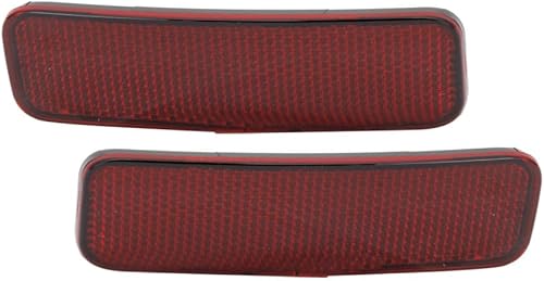 Para Ford Bronco Sport 2021 2022 Reflector de parachoques lado del conductor y del pasajero  Par  Trasero  Plástico PP  Reemplazo para FO1184123,