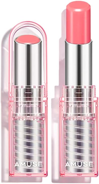 Bálsamo labial com cor Amuse SEOUL Dew Balm (02 BOKSOONGA BALM)