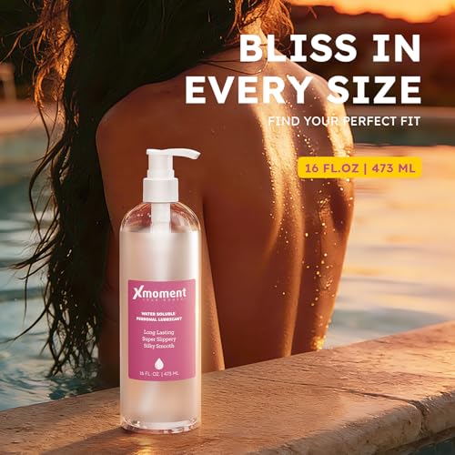 Image of Ultra Smooth Water-Based Lube - 16 Fl Oz Personal Lubricant for Vaginal and Anal Sex, pH Balanced Lube Without Glycerin & Parabens, Slippery Massage Gel for Women, Men and Couples