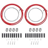 â˜… ã€�MIT ZUBEHÃ–R KOMMENã€‘ Enthaltene GehÃ¤useendkappen, Kabelenden und S-Schnallen, die Ihrem Fahrrad eine bessere Leistung verleihen.