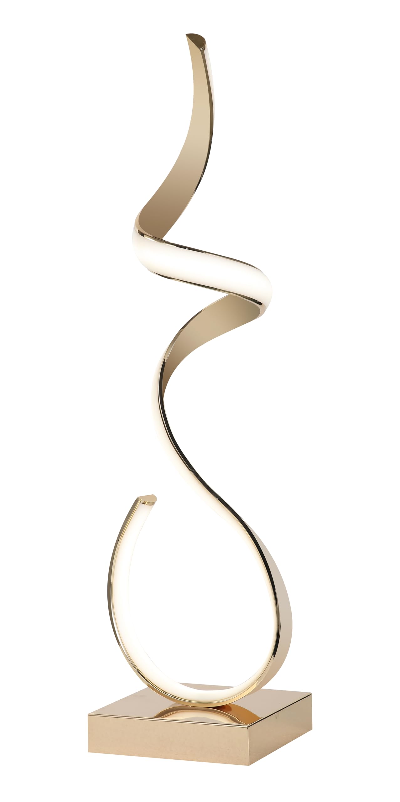 Sculpta 32" LED Novelty Table Lamp with Dimmer Remote Control chrome 