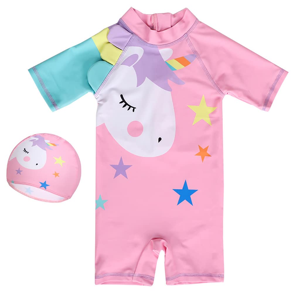 GenericZJstyle Girls Swimming Costume One-Piece Girls Swimsuit Kids Sleeveless Bathing Suit Girls' One-Piece Swimwear Beach Swimming Costume for 3-12 Years Girls