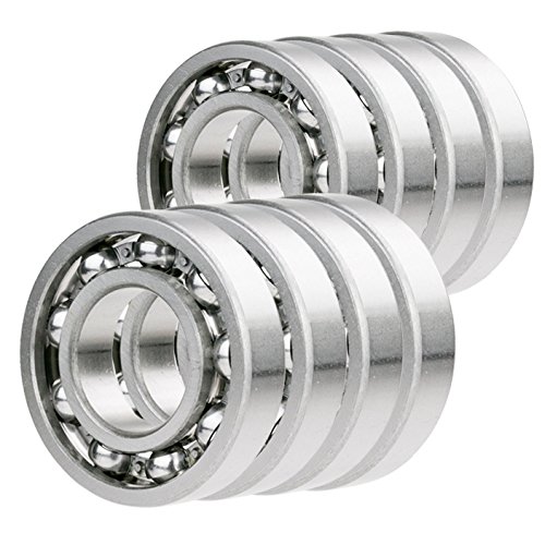 8X 16004-Ball Bearing 20mm x 42mm x 8mm Premium Deep Groove New Free Shipping