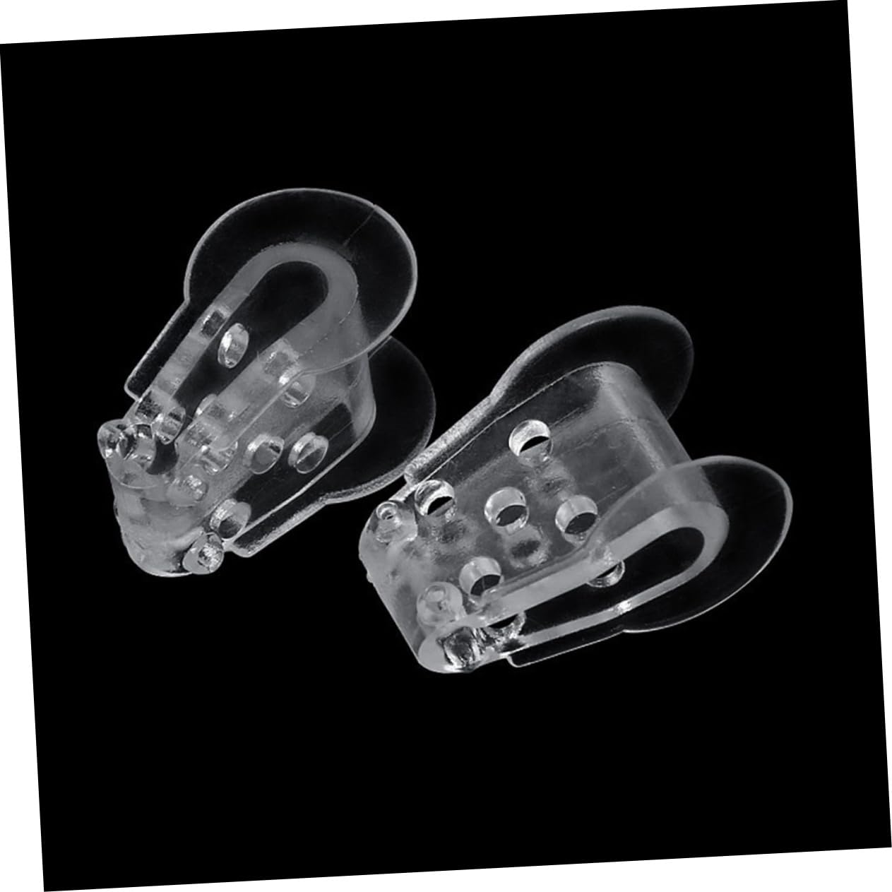 8pcs Professional Toe Separator for Toe Corrector Stretcher Overlapping Guard Foot Adjuster
