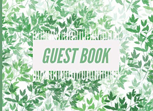 Guest Book: Blank Lined Guest Book For Birthday, Wedding, Retirement, Bridal Shower, Anniversary, Parties, Events (Volume 10)