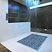 Elephantile Cobalt Blue Pebble Tiles for Shower Floor Bathroom Floor Wall Mosaic Tile [Set of 5 Sheets]