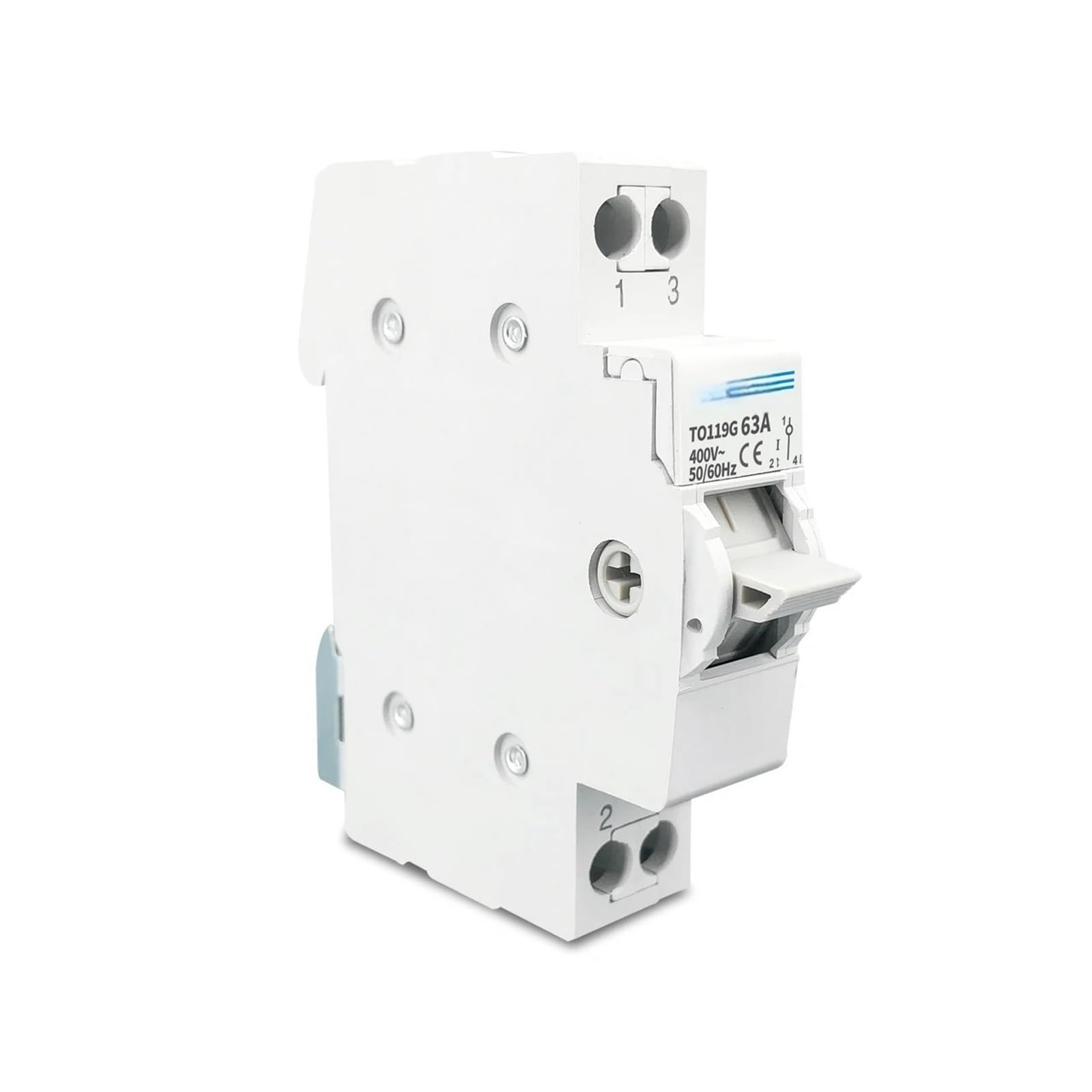 1P 2P 3P 4P 63A MTS Dual Power Manual Transfer Isolating Switch Interlock Circuit Breaker (Size : 1, Color : 40A)
