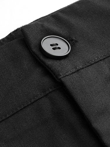 CIDER Maxi Skirt High Waist Linen Blend A Line Pocket Skirt Casual Long Skirts for Women Flowy Skirt3