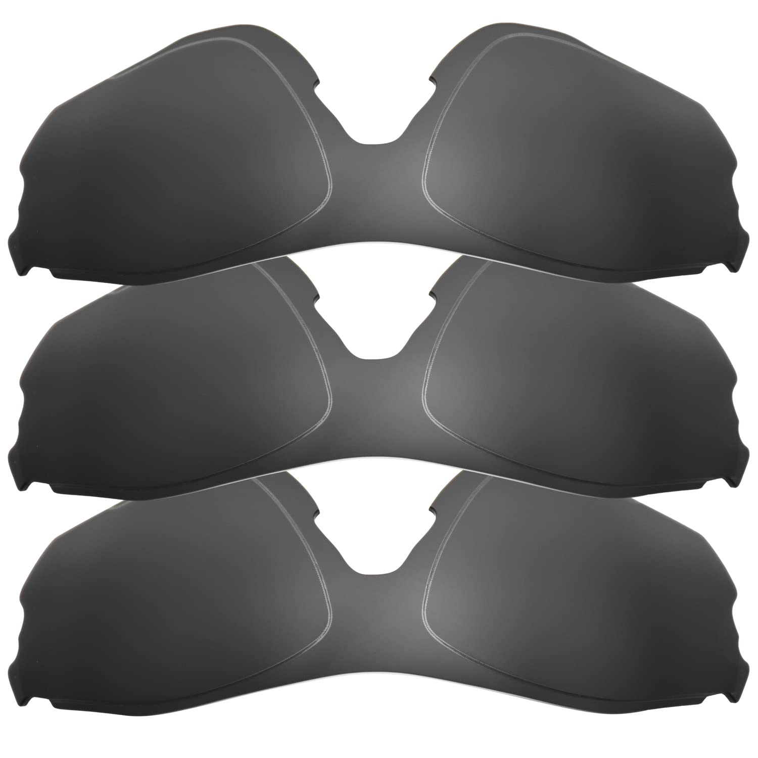 Verres polarisés Oakleys EV Zero Noir lot de 3 de taille unique - 5